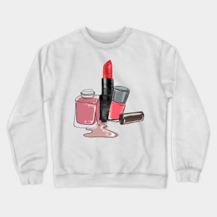 Makeup Crewneck Sweatshirt